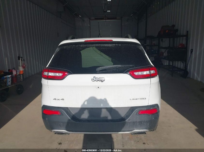 2017 Jeep Cherokee Limited 4X4 VIN: 1C4PJMDS4HW568517 Lot: 43983691