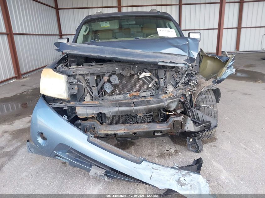 2011 Nissan Armada Sv VIN: 5N1AA0NC0BN604539 Lot: 43983695