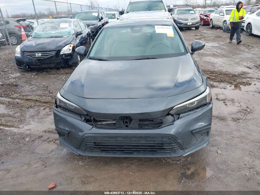 2022 Honda Civic Ex VIN: 2HGFE1F77NH326937 Lot: 43983712