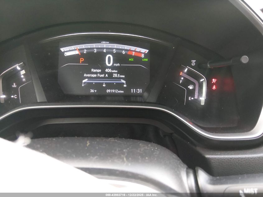 2019 Honda Cr-V Ex VIN: 7FARW2H54KE064584 Lot: 43983716