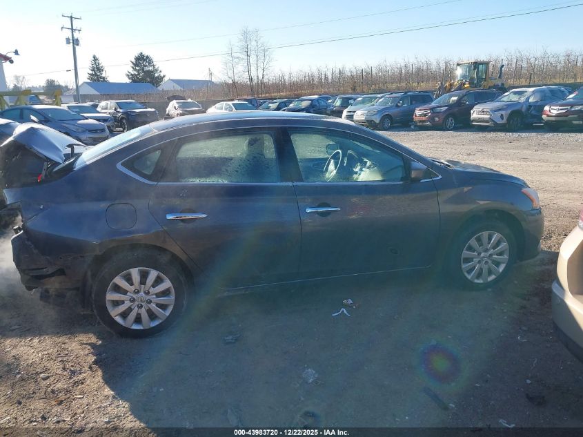 2015 Nissan Sentra Sv VIN: 3N1AB7AP3FY300152 Lot: 43983720