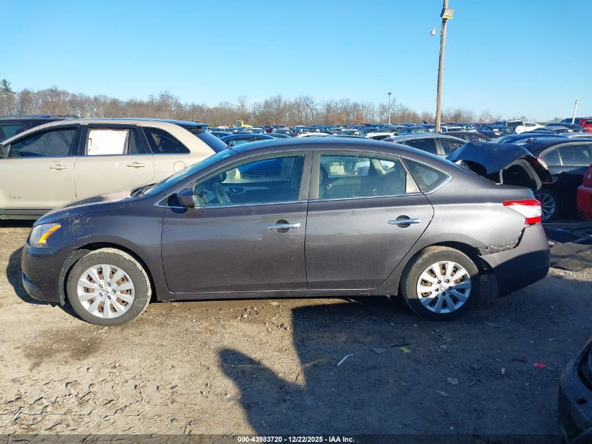 2015 Nissan Sentra Sv VIN: 3N1AB7AP3FY300152 Lot: 43983720