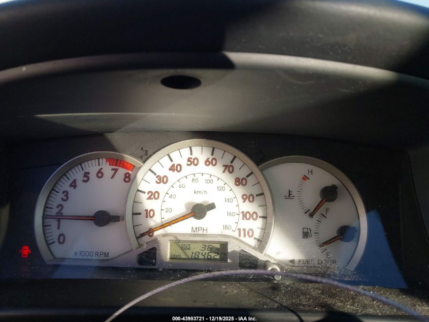 2007 Toyota Corolla S VIN: 2T1BR32E57C809342 Lot: 43983721