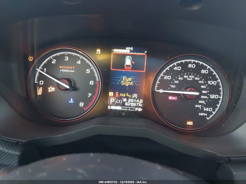 2019 Subaru Forester Sport VIN: JF2SKAPC4KH585650 Lot: 43983722