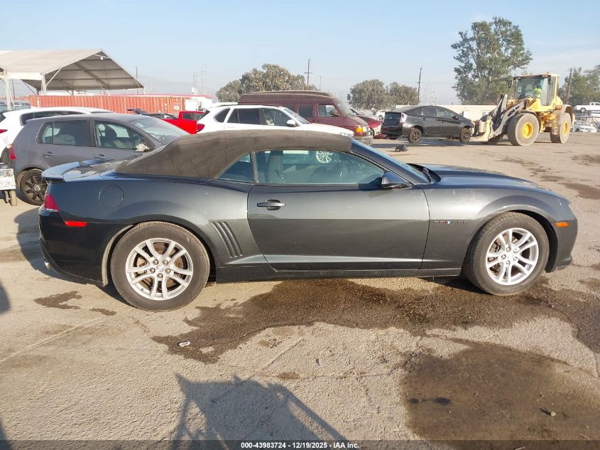 2015 Chevrolet Camaro 1Lt VIN: 2G1FD3D30F9132221 Lot: 43983724