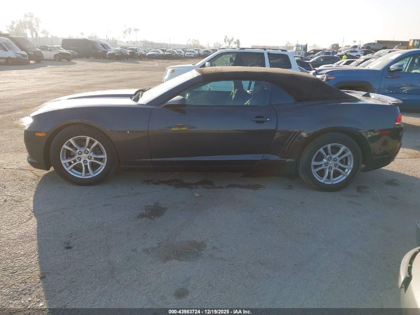 2015 Chevrolet Camaro 1Lt VIN: 2G1FD3D30F9132221 Lot: 43983724