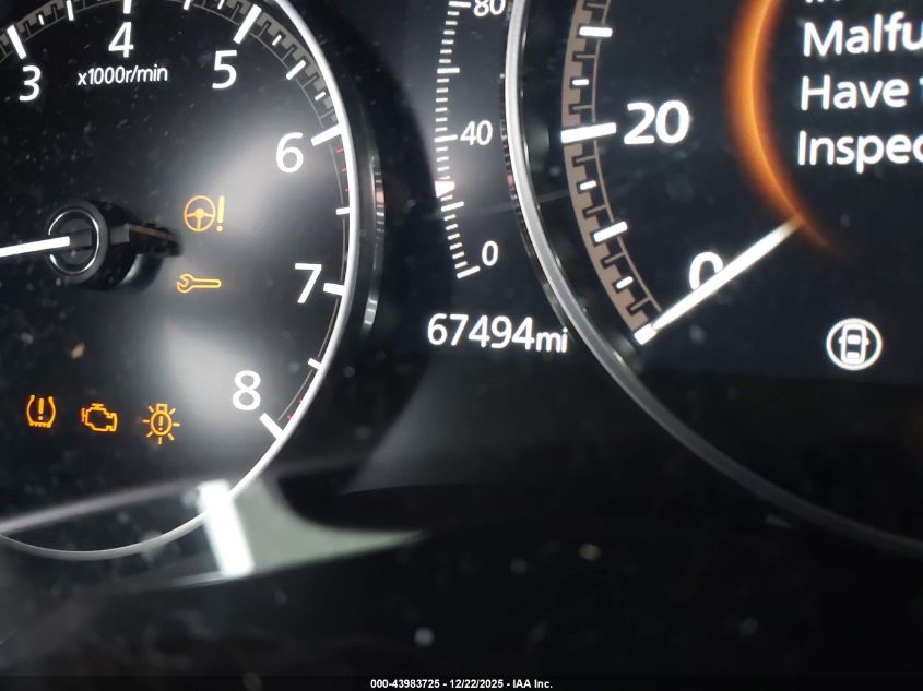 2021 Mazda Mazda3 2.5 Turbo Premium Plus VIN: JM1BPBNY9M1321243 Lot: 43983725