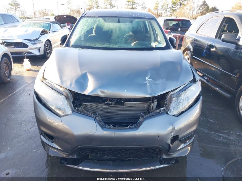 2016 Nissan Rogue S VIN: 5N1AT2MT5GC887868 Lot: 43983732