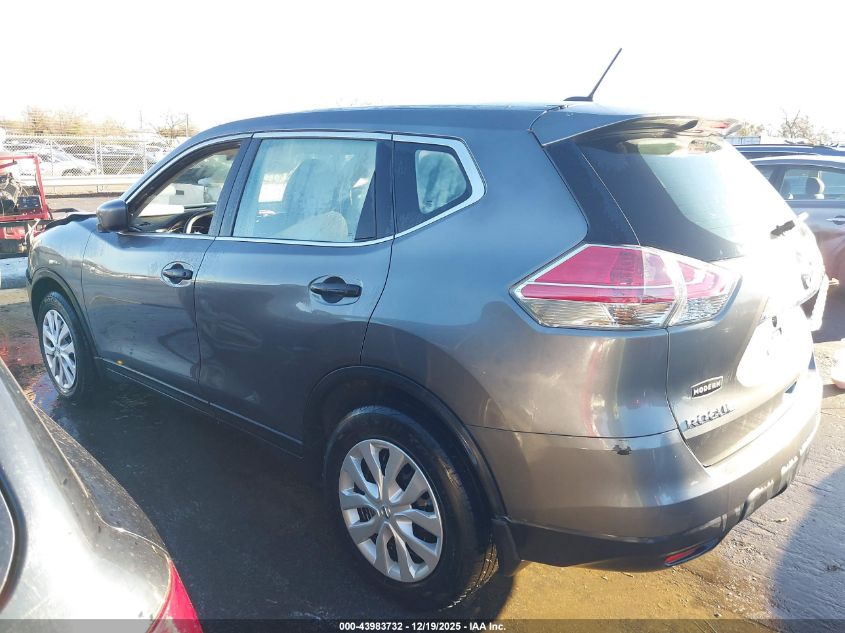 2016 Nissan Rogue S VIN: 5N1AT2MT5GC887868 Lot: 43983732