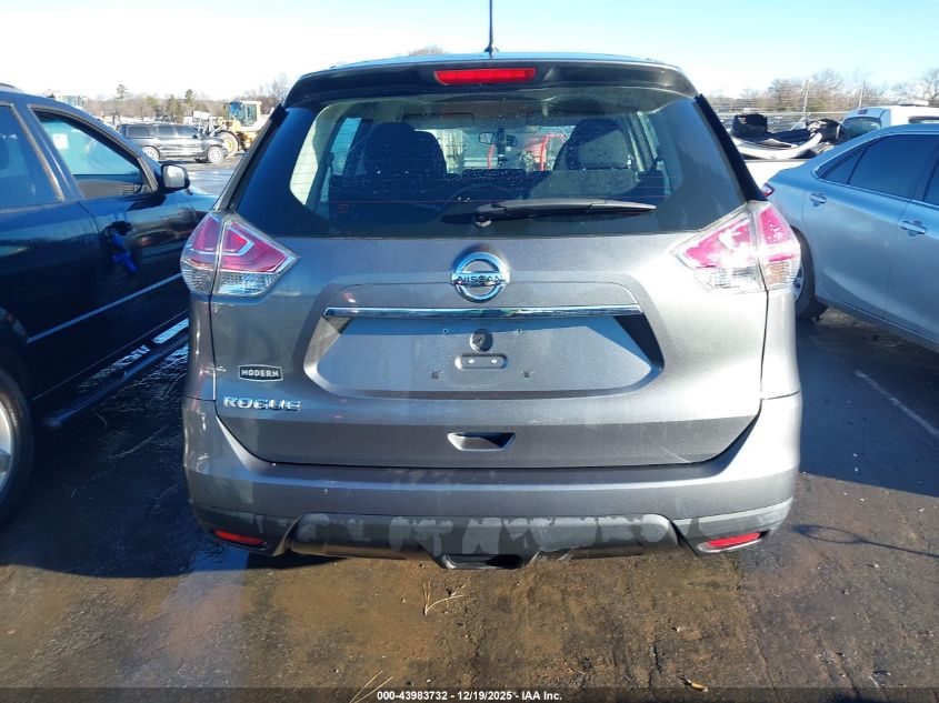 2016 Nissan Rogue S VIN: 5N1AT2MT5GC887868 Lot: 43983732