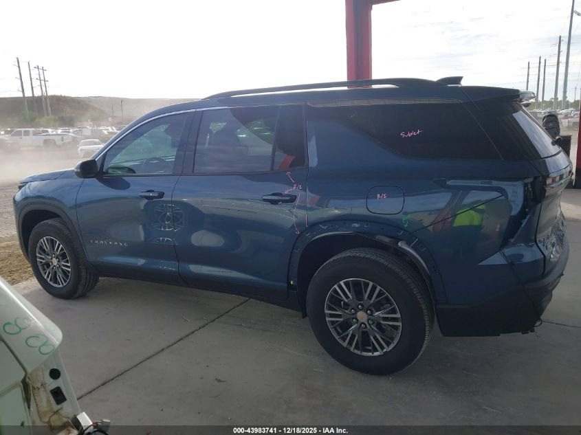 2025 Chevrolet Traverse Fwd Lt VIN: 1GNERGRS2SJ279979 Lot: 43983741