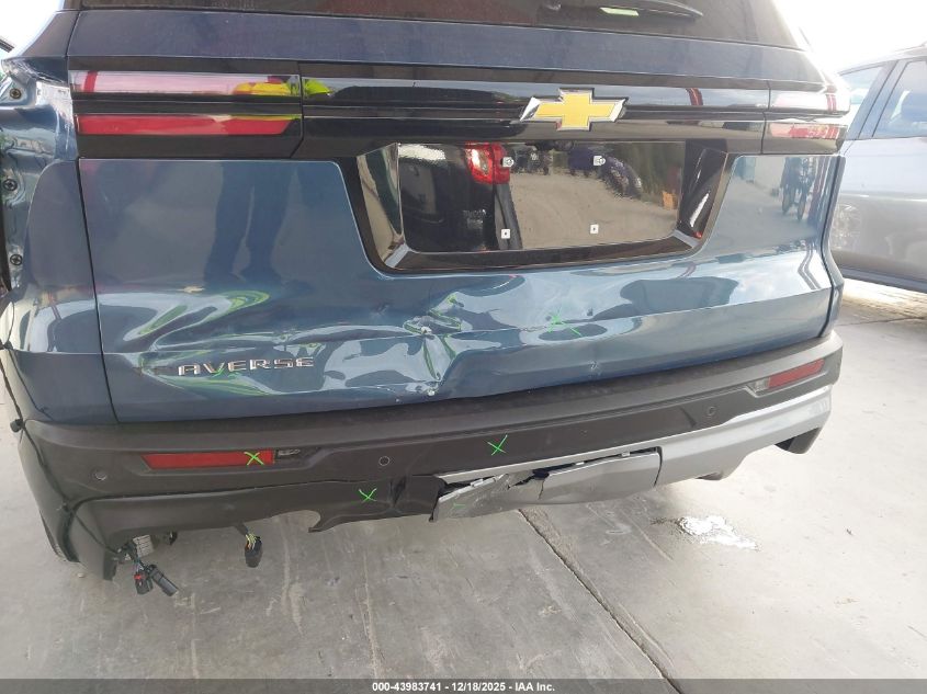 2025 Chevrolet Traverse Fwd Lt VIN: 1GNERGRS2SJ279979 Lot: 43983741