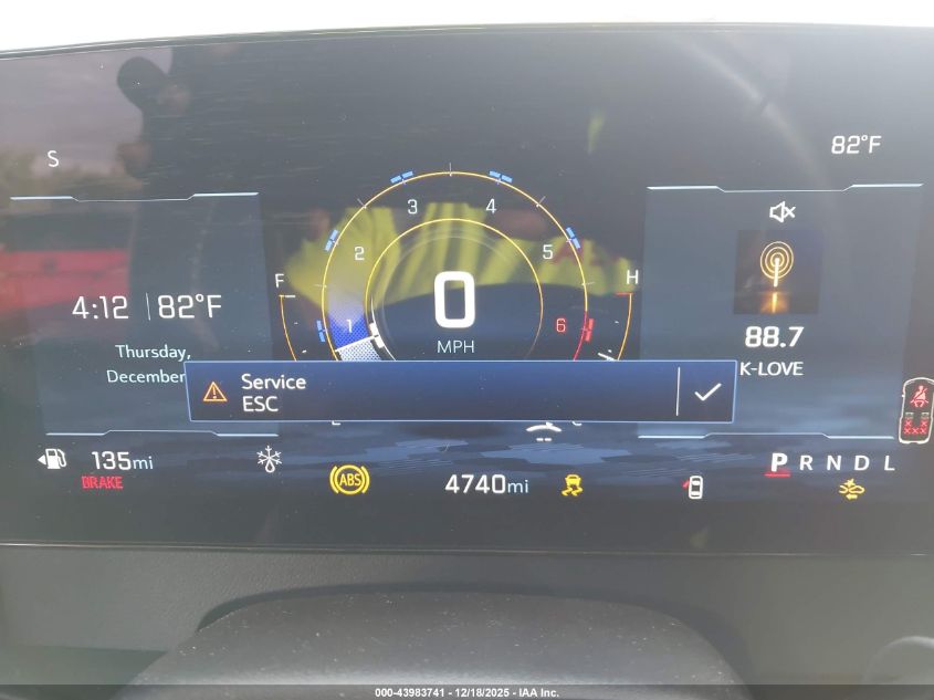 2025 Chevrolet Traverse Fwd Lt VIN: 1GNERGRS2SJ279979 Lot: 43983741