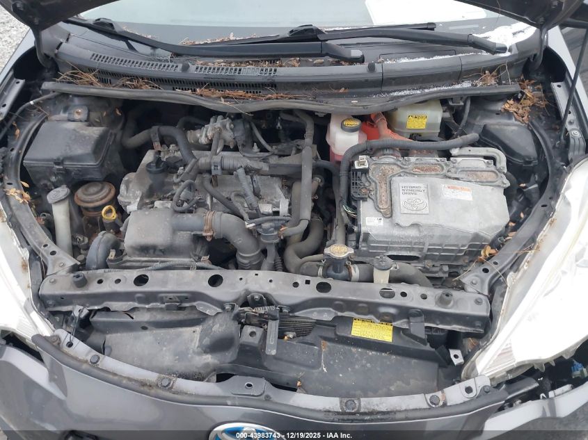 2014 Toyota Prius C Two VIN: JTDKDTB38E1570786 Lot: 43983743