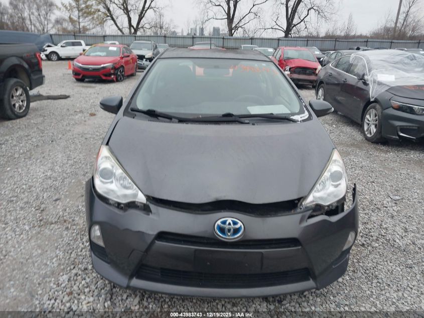 2014 Toyota Prius C Two VIN: JTDKDTB38E1570786 Lot: 43983743