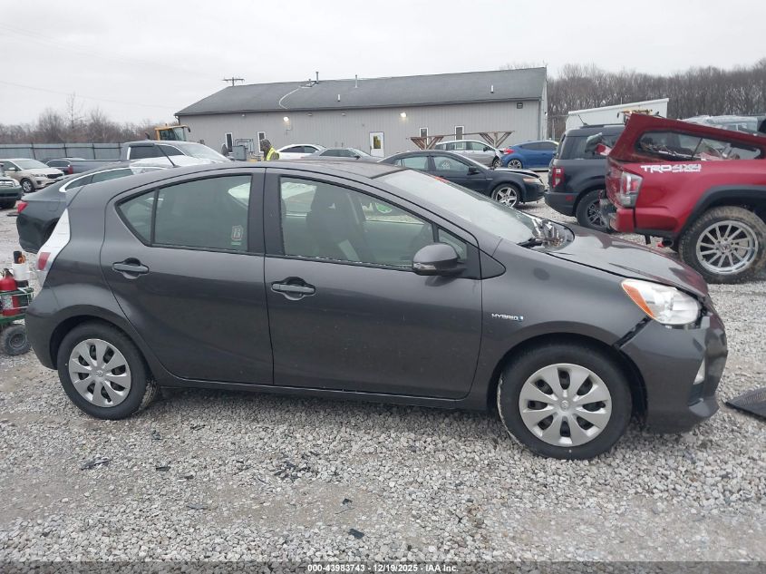2014 Toyota Prius C Two VIN: JTDKDTB38E1570786 Lot: 43983743