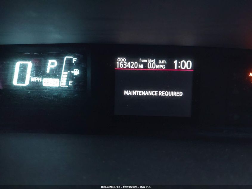 2014 Toyota Prius C Two VIN: JTDKDTB38E1570786 Lot: 43983743