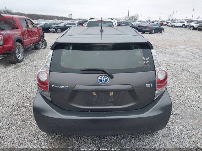 2014 Toyota Prius C Two VIN: JTDKDTB38E1570786 Lot: 43983743