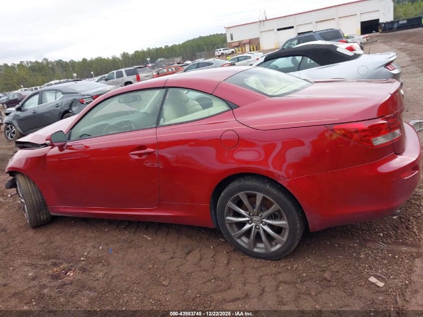 2014 Lexus Is 250C VIN: JTHFF2C21E2531252 Lot: 43983745