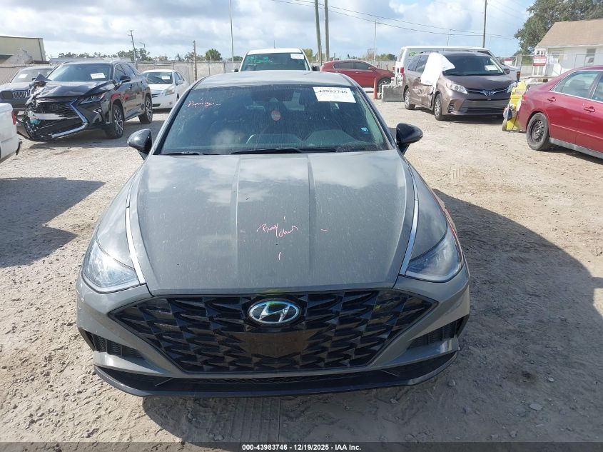 2020 Hyundai Sonata Sel Plus VIN: 5NPEJ4J21LH029542 Lot: 43983746