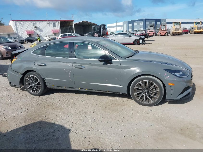 2020 Hyundai Sonata Sel Plus VIN: 5NPEJ4J21LH029542 Lot: 43983746