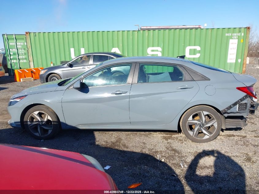 2023 Hyundai Elantra Sel VIN: KMHLS4AG5PU445942 Lot: 43983749