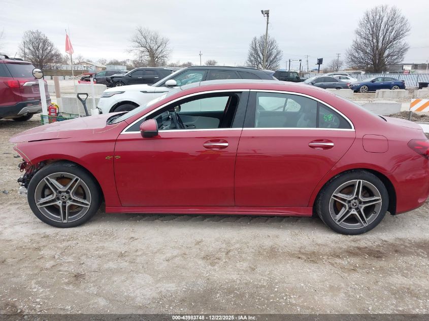 2022 Mercedes-Benz A 220 4Matic VIN: W1K3G4FB8NJ367745 Lot: 43983748