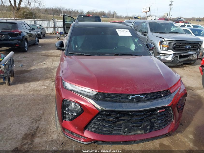 2023 Chevrolet Trailblazer Fwd Rs VIN: KL79MTSL8PB180120 Lot: 43983762