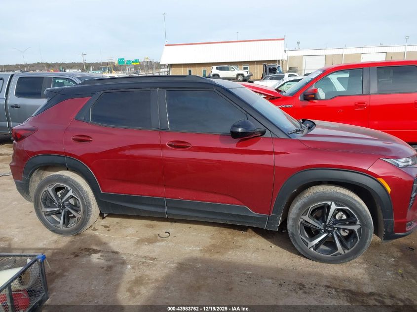 2023 Chevrolet Trailblazer Fwd Rs VIN: KL79MTSL8PB180120 Lot: 43983762