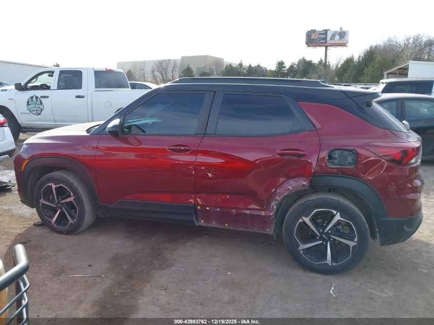 2023 Chevrolet Trailblazer Fwd Rs VIN: KL79MTSL8PB180120 Lot: 43983762