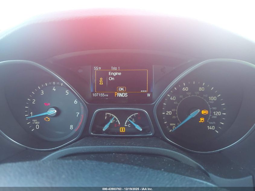 2016 Ford Focus Se VIN: 1FADP3KE7GL389404 Lot: 43983763