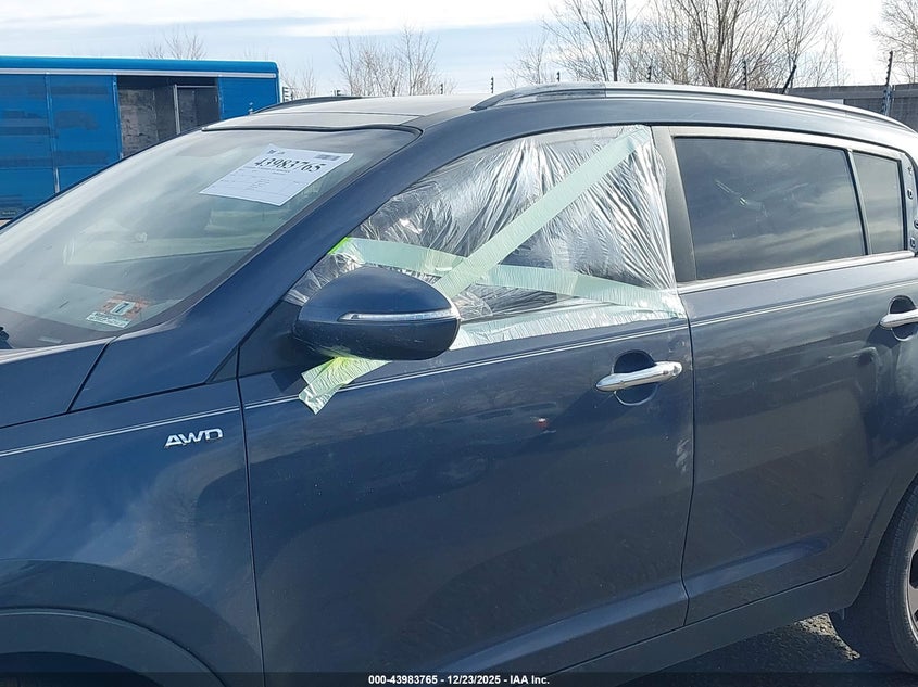 2013 Kia Sportage Ex VIN: KNDPCCA28D7454646 Lot: 43983765