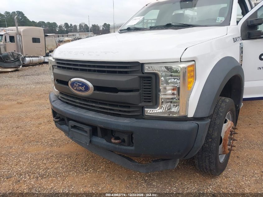 2017 Ford F-450 Chassis Xl VIN: 1FDUF4GY2HEB23280 Lot: 43983774
