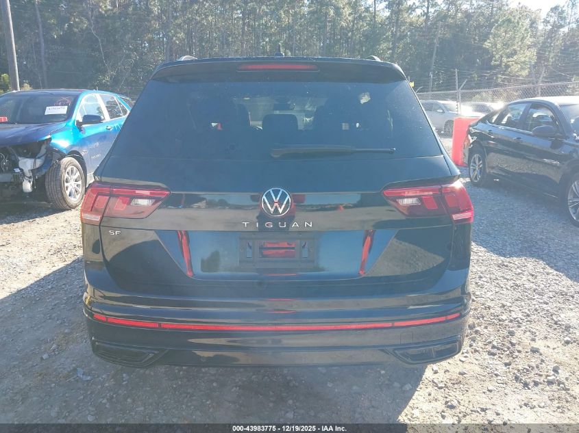 2024 Volkswagen Tiguan 2.0T Se R-Line Black VIN: 3VVCB7AX1RM223364 Lot: 43983775