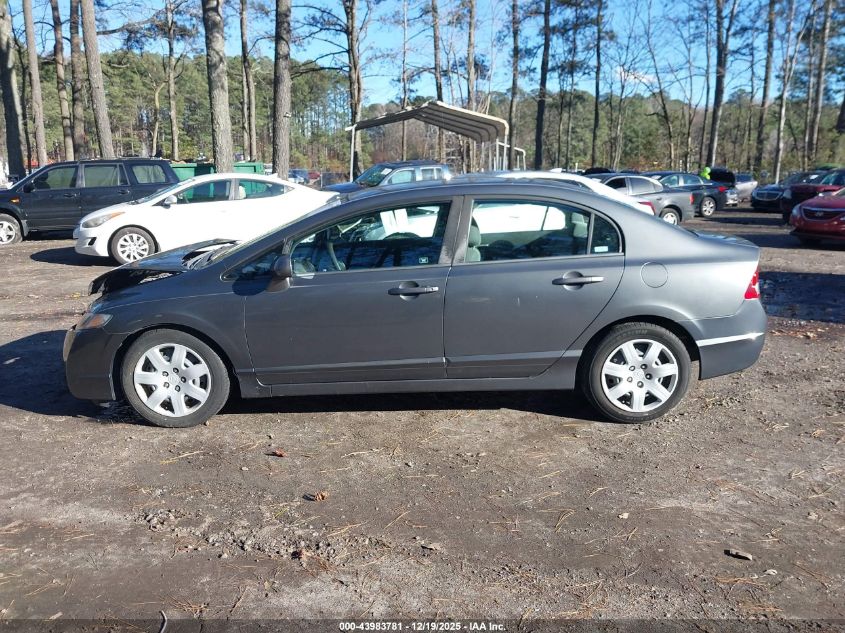 2009 Honda Civic Lx VIN: 2HGFA16559H366594 Lot: 43983781