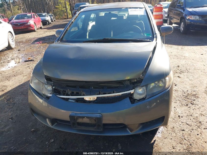 2009 Honda Civic Lx VIN: 2HGFA16559H366594 Lot: 43983781