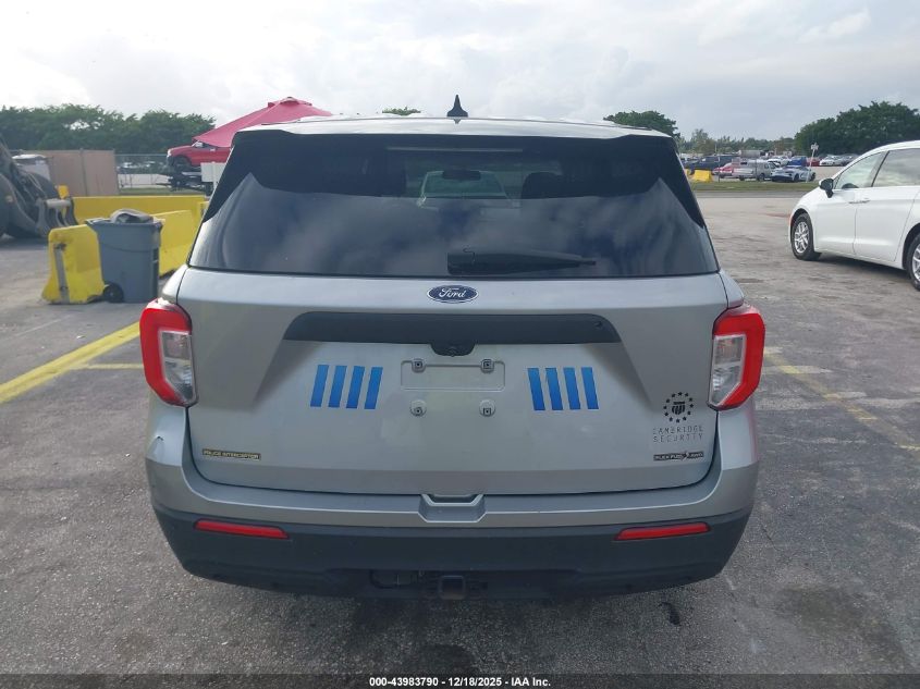 2021 Ford Police Interceptor Utility VIN: 1FM5K8AB5MGB21422 Lot: 43983790