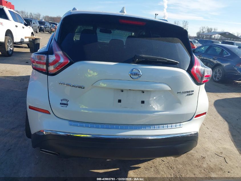 2018 Nissan Murano Platinum VIN: 5N1AZ2MH7JN176713 Lot: 43983793