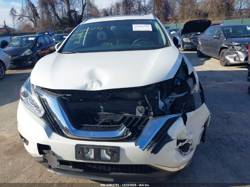 2018 Nissan Murano Platinum VIN: 5N1AZ2MH7JN176713 Lot: 43983793