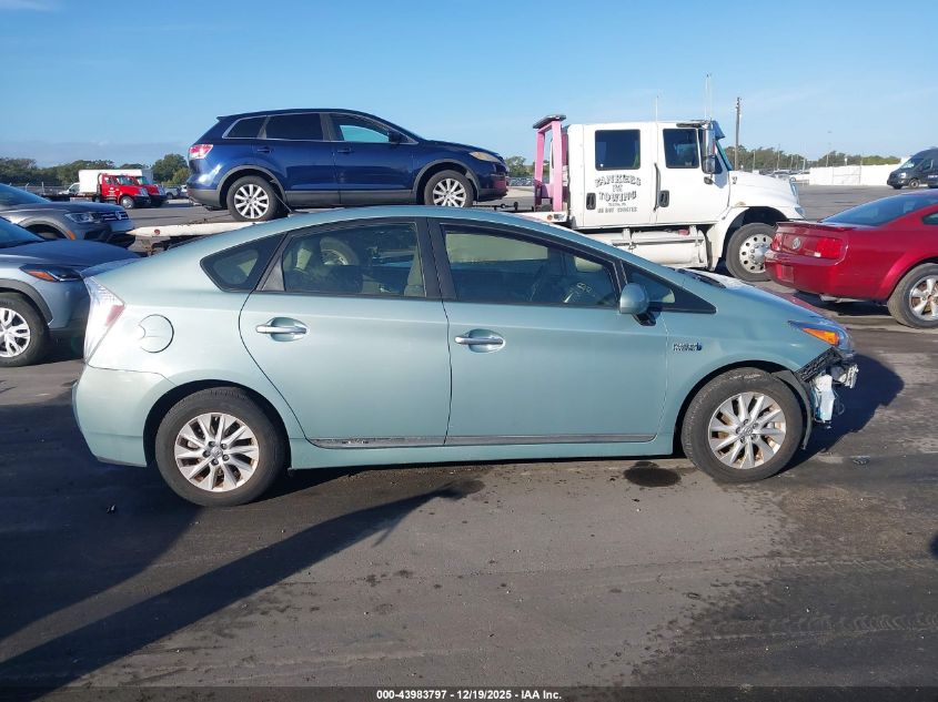 2013 Toyota Prius Plug-In VIN: JTDKN3DP2D3042774 Lot: 43983797