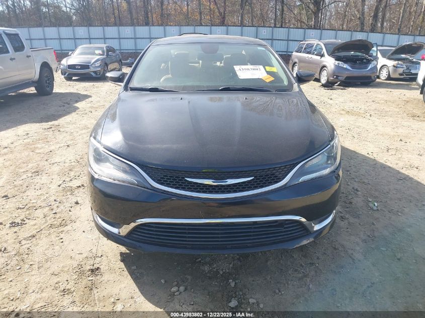 2016 Chrysler 200 Limited Platinum VIN: 1C3CCCAB4GN195852 Lot: 43983802