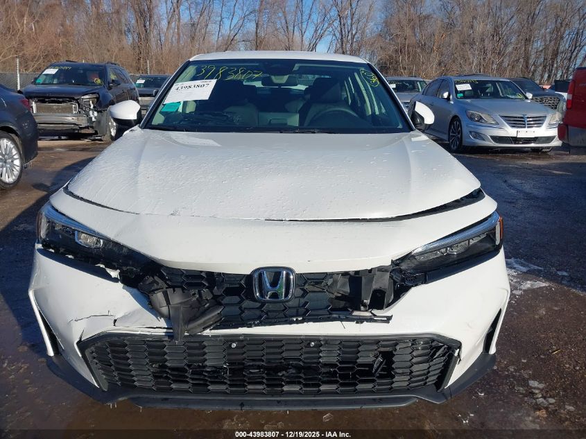 2026 Honda Civic Lx VIN: 2HGFE2F2XTH527478 Lot: 43983807