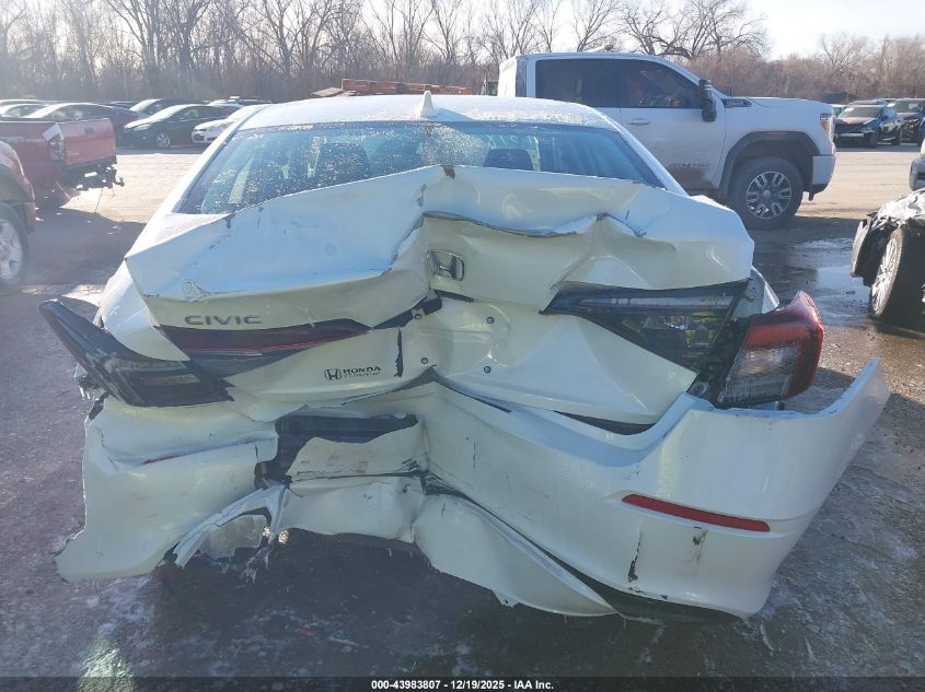 2026 Honda Civic Lx VIN: 2HGFE2F2XTH527478 Lot: 43983807