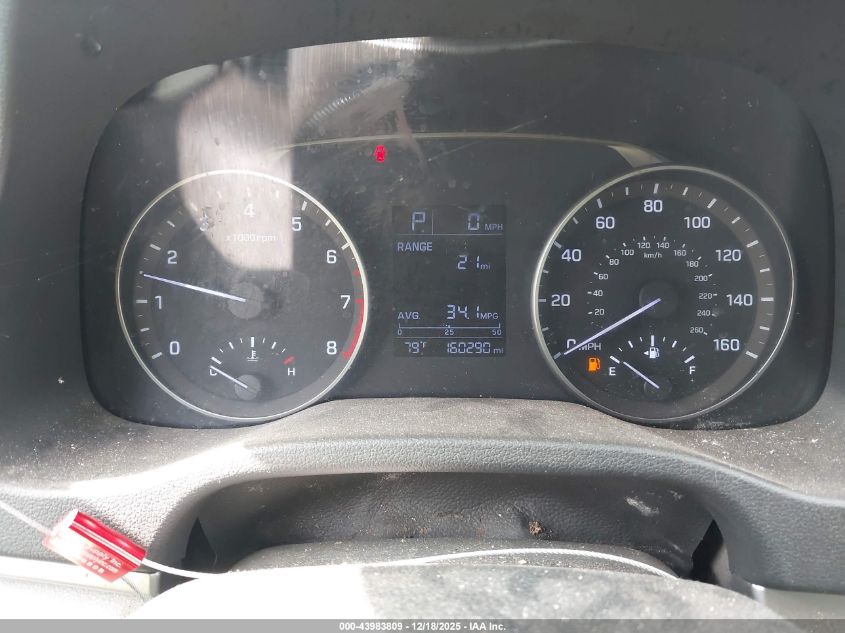 2017 Hyundai Elantra Se VIN: KMHD84LF3HU180088 Lot: 43983809