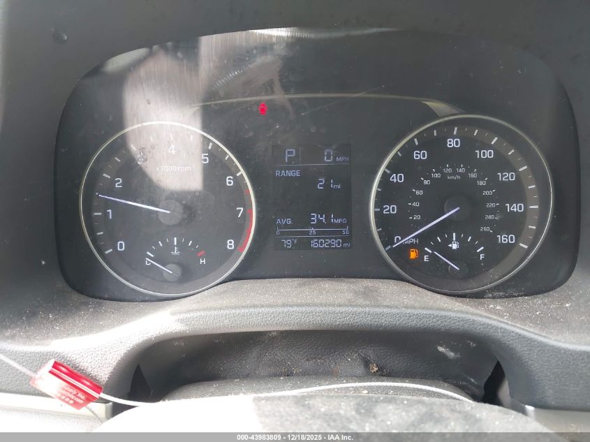 2017 Hyundai Elantra Se VIN: KMHD84LF3HU180088 Lot: 43983809