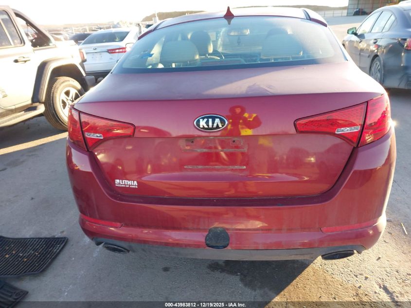 2013 Kia Optima Lx VIN: 5XXGM4A75DG233740 Lot: 43983812