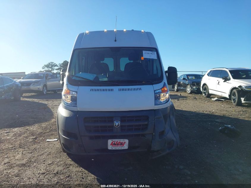 2015 Ram Promaster 2500 High Roof VIN: 3C6TRVDD8FE511055 Lot: 43983821