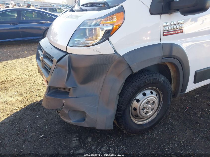 2015 Ram Promaster 2500 High Roof VIN: 3C6TRVDD8FE511055 Lot: 43983821