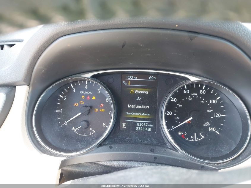 2016 Nissan Rogue Sl VIN: 5N1AT2MTXGC759481 Lot: 43983829