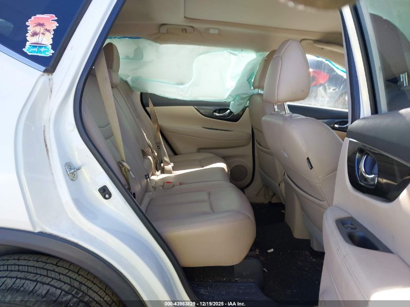 2016 Nissan Rogue Sl VIN: 5N1AT2MTXGC759481 Lot: 43983829